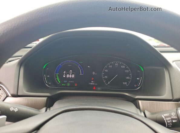 1HGCV3F19MA000998 2021 HONDA ACCORD Черный Вид щитка приборов