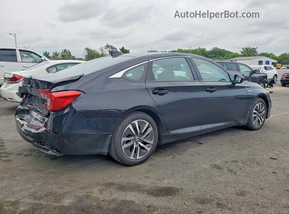 1HGCV3F19MA000998 2021 HONDA ACCORD Черный Задняя правая четверть
