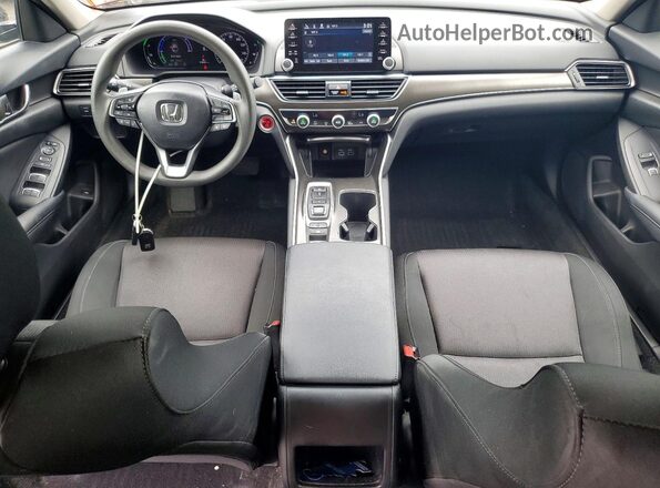 1HGCV3F19MA000998 2021 HONDA ACCORD Черный Вид панели приборов
