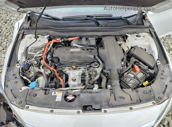 1HGCV3F1XLA005125 2020 HONDA ACCORD White Widok wnętrza z tyłu