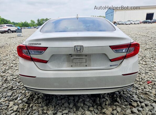 1HGCV3F1XLA005125 2020 HONDA ACCORD White Widok z tyłu