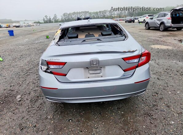 1HGCV3F1XLA005240 2020 HONDA ACCORD Silver Հետևի տեսք