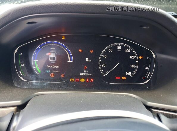 1HGCV3F20NA026514 2022 HONDA ACCORD Черный Вид щитка приборов