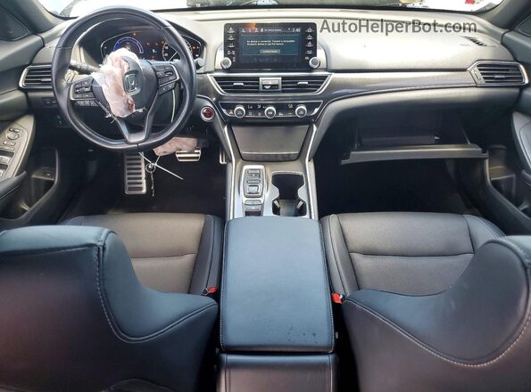 1HGCV3F20NA026514 2022 HONDA ACCORD Черный Вид панели приборов