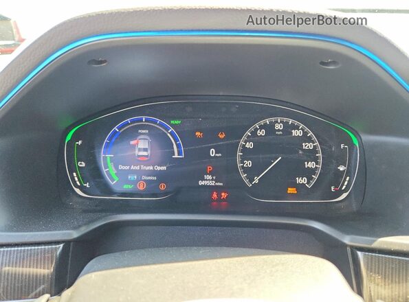 1HGCV3F20NA033060 2022 HONDA ACCORD Серый Вид щитка приборов