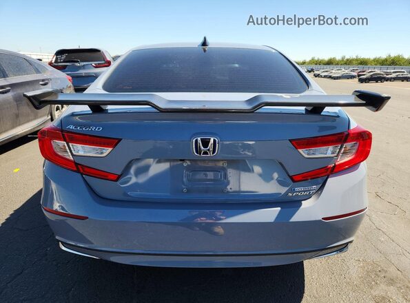 1HGCV3F20NA033060 2022 HONDA ACCORD Серый Вид сзади