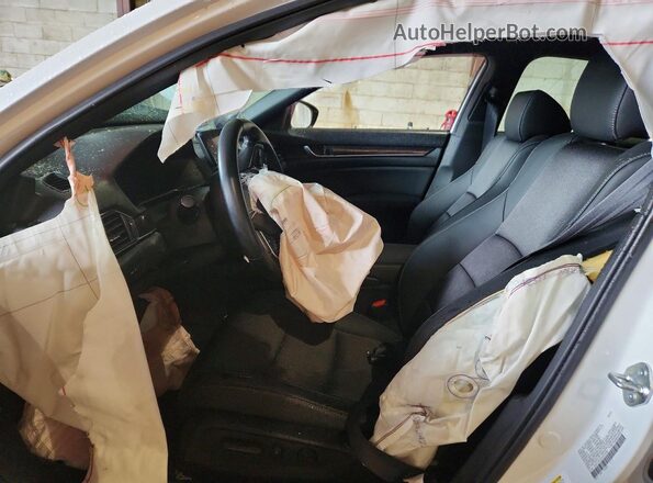 1HGCV3F20NA034399 2022 HONDA ACCORD White Widok wnętrza z przodu