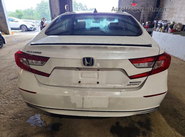 1HGCV3F20NA034399 2022 HONDA ACCORD White Widok z tyłu