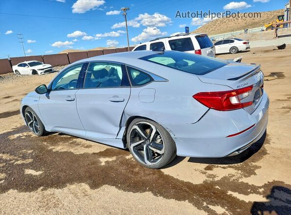 1HGCV3F20NA042230 2022 HONDA ACCORD Серый Задняя левая четверть