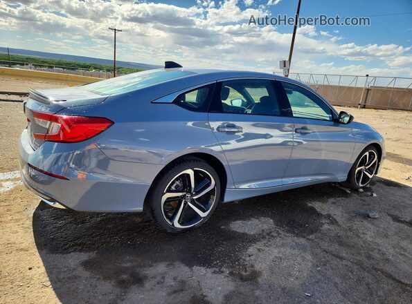 1HGCV3F20NA042230 2022 HONDA ACCORD Серый Задняя правая четверть