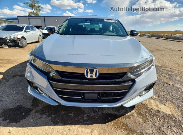 1HGCV3F20NA042230 2022 HONDA ACCORD Серый Вид спереди