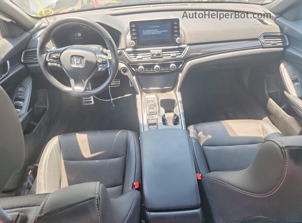 1HGCV3F20NA042230 2022 HONDA ACCORD Серый Вид панели приборов