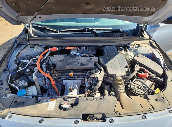 1HGCV3F20NA042230 2022 HONDA ACCORD Серый Вид задней части салона
