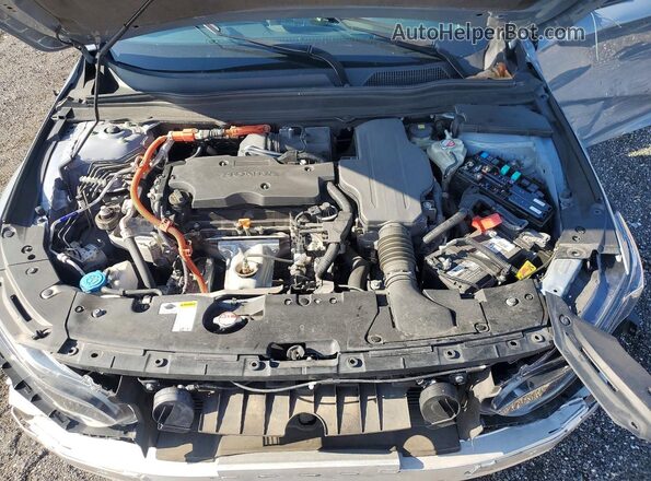1HGCV3F21NA010371 2022 HONDA ACCORD Gray უკანა სალონის ხედი