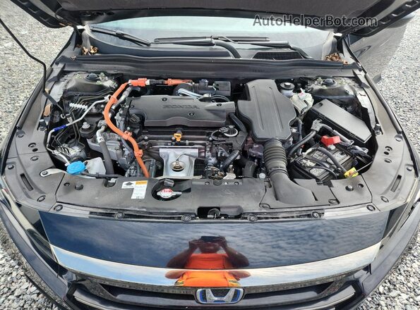 1HGCV3F21NA036341 2022 HONDA ACCORD Black უკანა სალონის ხედი