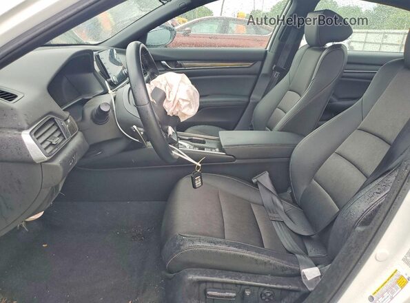 1HGCV3F22NA016826 2022 HONDA ACCORD White Widok wnętrza z przodu