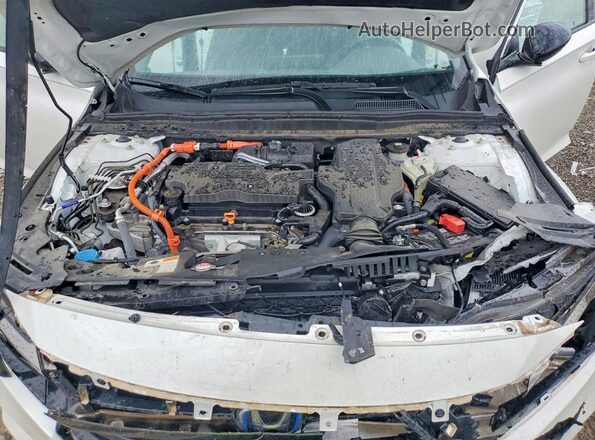1HGCV3F22NA016826 2022 HONDA ACCORD White Widok wnętrza z tyłu