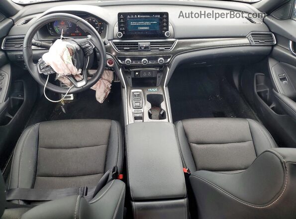 1HGCV3F22NA016826 2022 HONDA ACCORD White Widok deski rozdzielczej