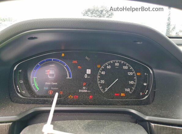 1HGCV3F22NA016826 2022 HONDA ACCORD White Widok zestawu wskaźników