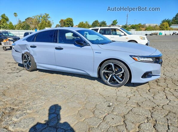 1HGCV3F22NA038728 2022 HONDA ACCORD Gray Przód prawy