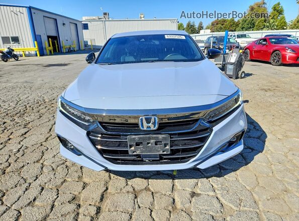 1HGCV3F22NA038728 2022 HONDA ACCORD Gray Widok z przodu