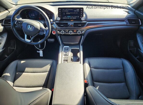 1HGCV3F22NA038728 2022 HONDA ACCORD Gray Widok deski rozdzielczej
