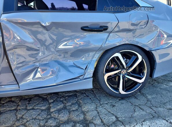 1HGCV3F22NA038728 2022 HONDA ACCORD Gray Widok komory silnika