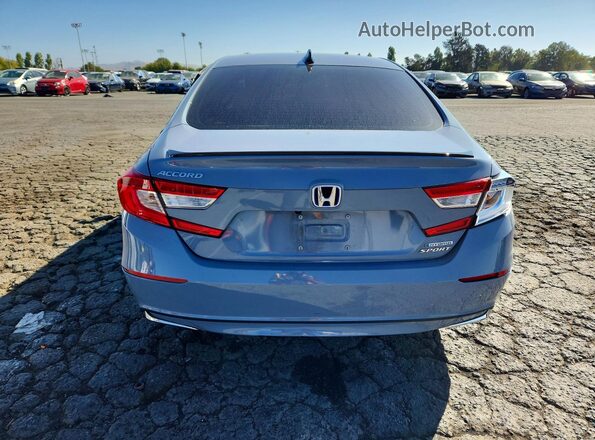 1HGCV3F22NA038728 2022 HONDA ACCORD Gray Widok z tyłu