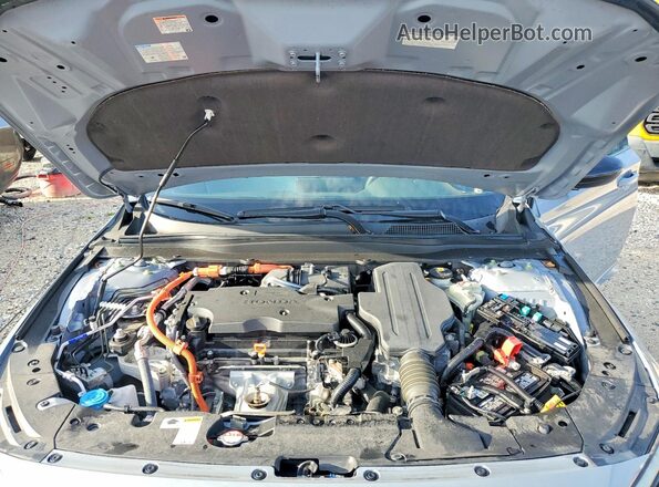 1HGCV3F23NA048071 2022 HONDA ACCORD Gray Вид задньої частини салону