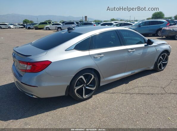 1HGCV3F24NA024863 2022 HONDA ACCORD Серый Задняя правая четверть