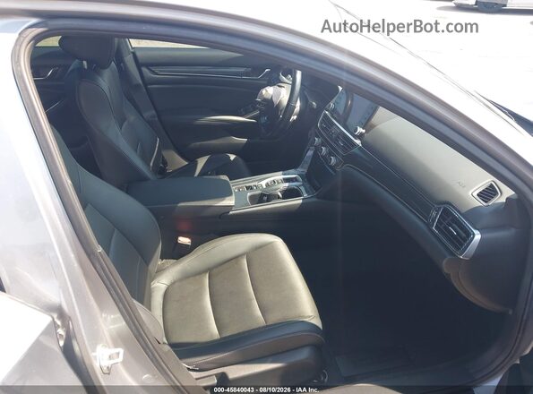 1HGCV3F24NA024863 2022 HONDA ACCORD Серый Вид салона спереди