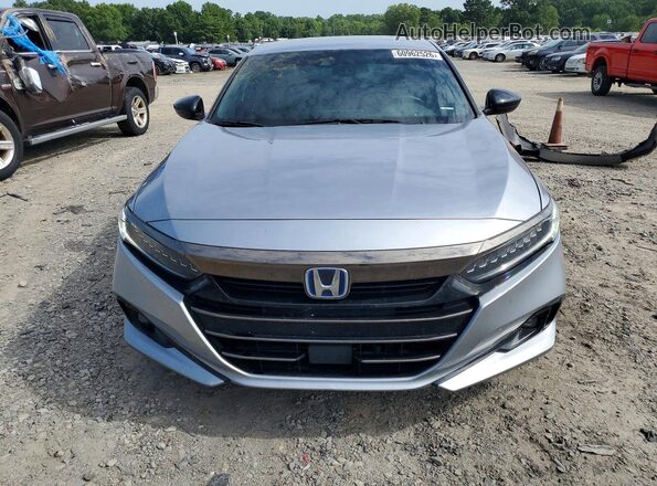 1HGCV3F25NA014617 2022 HONDA ACCORD Silver Դիմացի տեսք