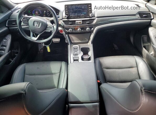 1HGCV3F25NA014617 2022 HONDA ACCORD Silver Առջևի վահանակի տեսք