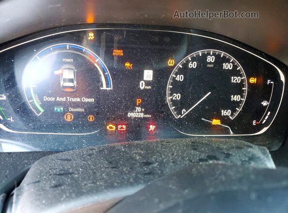 1HGCV3F25NA026475 2022 HONDA ACCORD Black Vista del cuadro de instrumentos