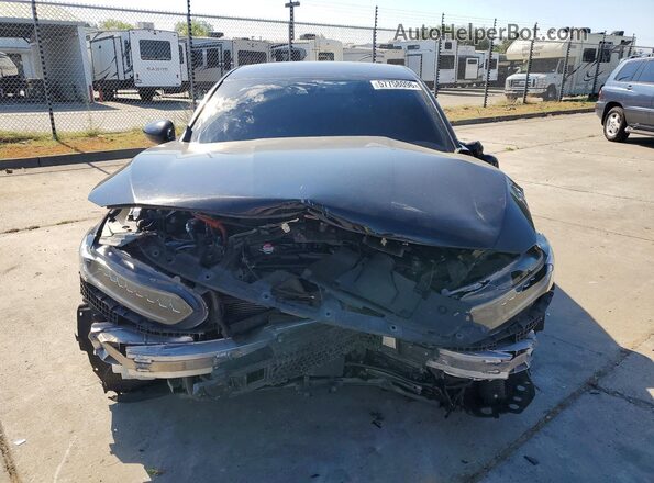 1HGCV3F25NA026475 2022 HONDA ACCORD Black Vista frontal