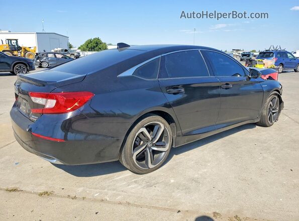 1HGCV3F25NA026475 2022 HONDA ACCORD Black Trasero derecho