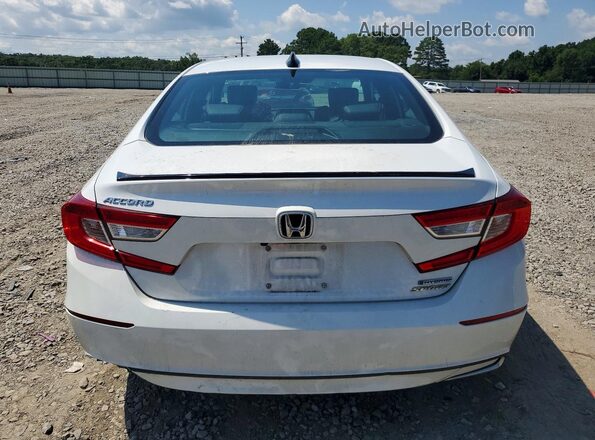 1HGCV3F25NA030493 2022 HONDA ACCORD Белый Вид сзади