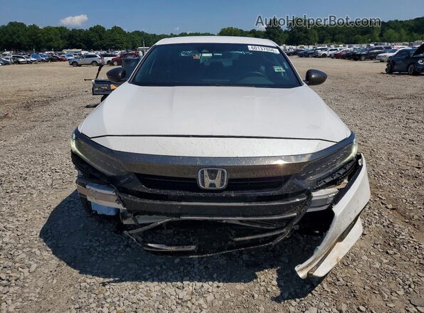 1HGCV3F25NA030493 2022 HONDA ACCORD Белый Вид спереди
