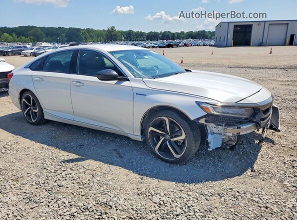 1HGCV3F25NA030493 2022 HONDA ACCORD Белый Передняя правая четверть