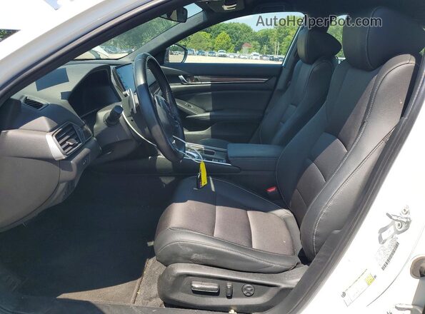 1HGCV3F25NA030493 2022 HONDA ACCORD Белый Вид салона спереди