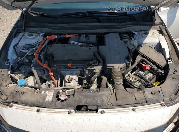 1HGCV3F25NA030493 2022 HONDA ACCORD Белый Вид задней части салона