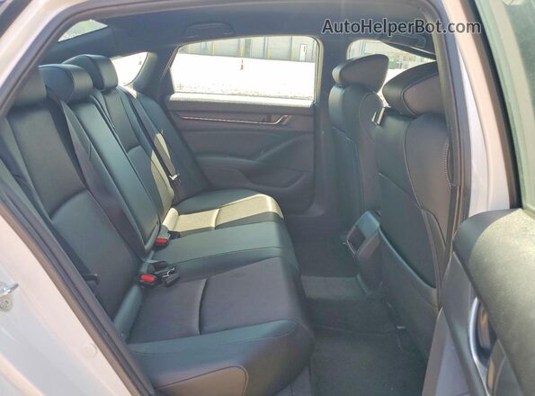 1HGCV3F25NA030493 2022 HONDA ACCORD Белый Вид задних сидений