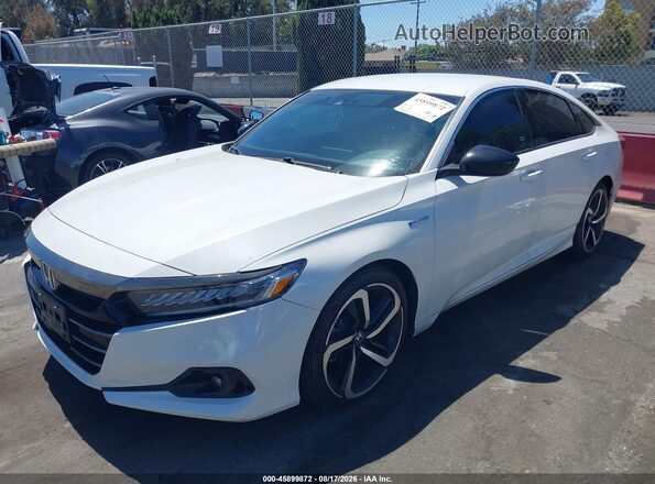 1HGCV3F26NA036643 2022 HONDA ACCORD White Front left