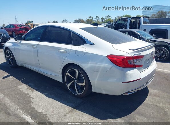 1HGCV3F26NA036643 2022 HONDA ACCORD White Rear left