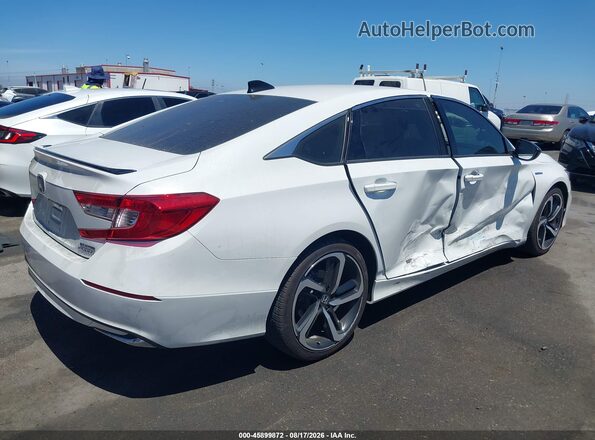 1HGCV3F26NA036643 2022 HONDA ACCORD White Rear right