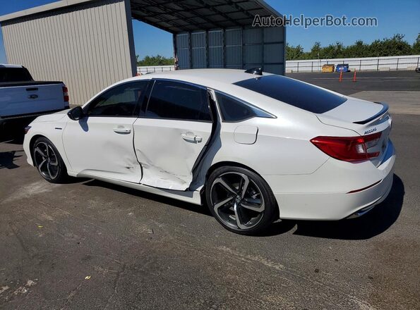 1HGCV3F27NA004588 2022 HONDA ACCORD White Задня ліва чверть