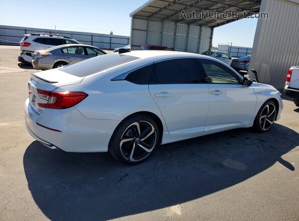 1HGCV3F27NA004588 2022 HONDA ACCORD White Задня права чверть