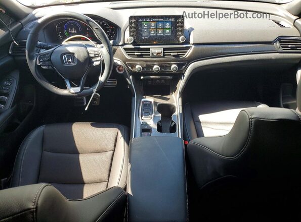 1HGCV3F27NA004588 2022 HONDA ACCORD White Вид панелі приладів