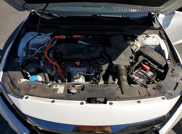 1HGCV3F27NA004588 2022 HONDA ACCORD White Вид задньої частини салону