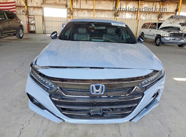 1HGCV3F27NA017809 2022 HONDA ACCORD Blue Вид спереду